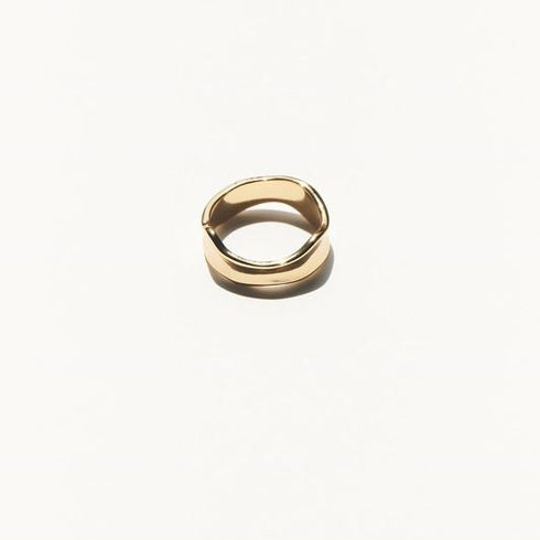 wide wave ring